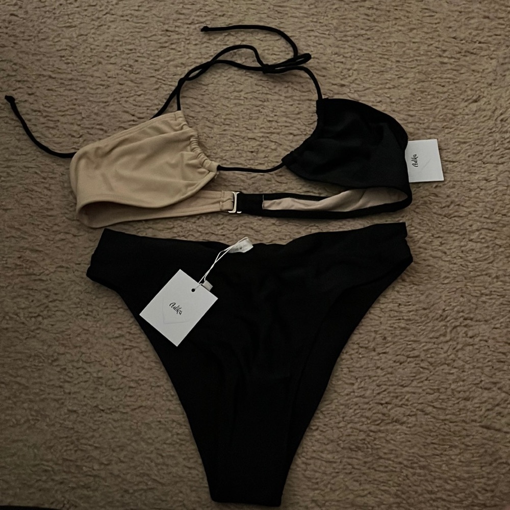 ADIKA swimsuit bikini set- top L, bottoms M